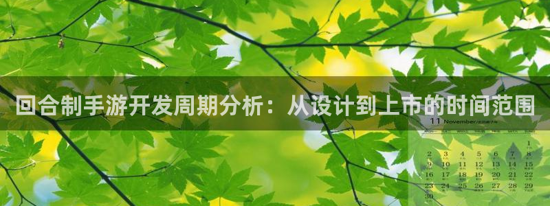 摩根娱乐官网：回合制手游开发周期分析：从设计到上市的时间范围